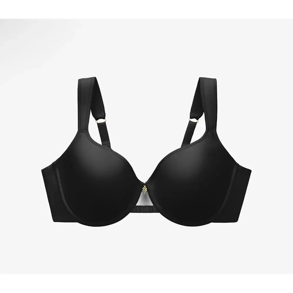 Third Love Perfect Full Coverage Underwire Bra in Black‎ Size 46B
